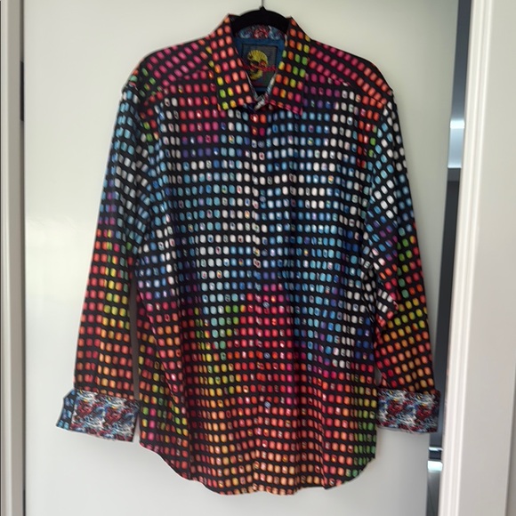 Robert Graham Multicolor Geometric Shirt - Picture 1 of 6